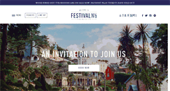 Desktop Screenshot of festivalnumber6.com